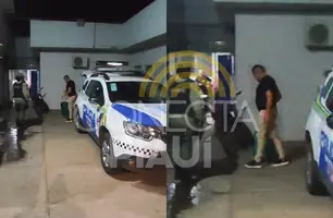 Homem é detido por importunação sexual contra três jovens em shopping de Teresina (Foto: Repórter 12/Conecta Piauí)