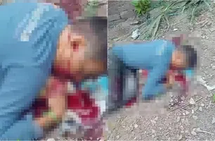 Homem é executado com mais de seis tiros após discussão com o vizinho em Teresina (Foto: Reprodução)