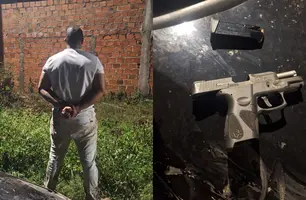 Homem é preso após tentar matar ex-companheira a tiros em Teresina (Foto: Reprodução)