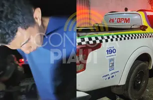 Homem é preso em Teresina após estuprar jovem de 16 anos e quebrar seu celular (Foto: Repórter 12/Conecta Piauí)