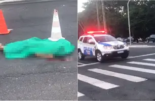 Homem morre atropelado por veículo na avenida Marechal, zona Leste de Teresina (Foto: Reprodução)