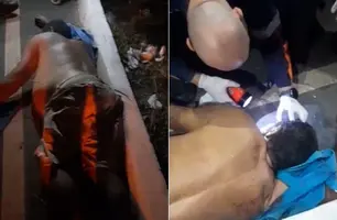 Homem morre em acidente na avenida Poty Velho (Foto: Reprodução)