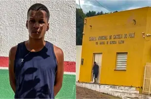 Homem tenta invadir Câmara Municipal de Castelo do Piauí (Foto: Reprodução)