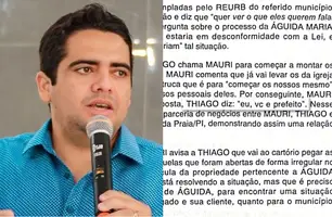 Irmão sugere que prefeito de Cajueiro da Praia participa de organização criminosa (Foto: Colagem: Mikeias di Mattos)