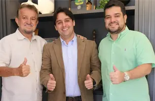 Joãozinho Félix, Flávio Nogueira Jr. e Dogim Félix (Foto: Reprodução)