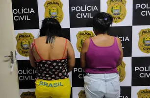 Mãe e filha são presas em flagrante por tráfico de drogas na zona Sul de Teresina (Foto: Divulgação/Polícia Civil)