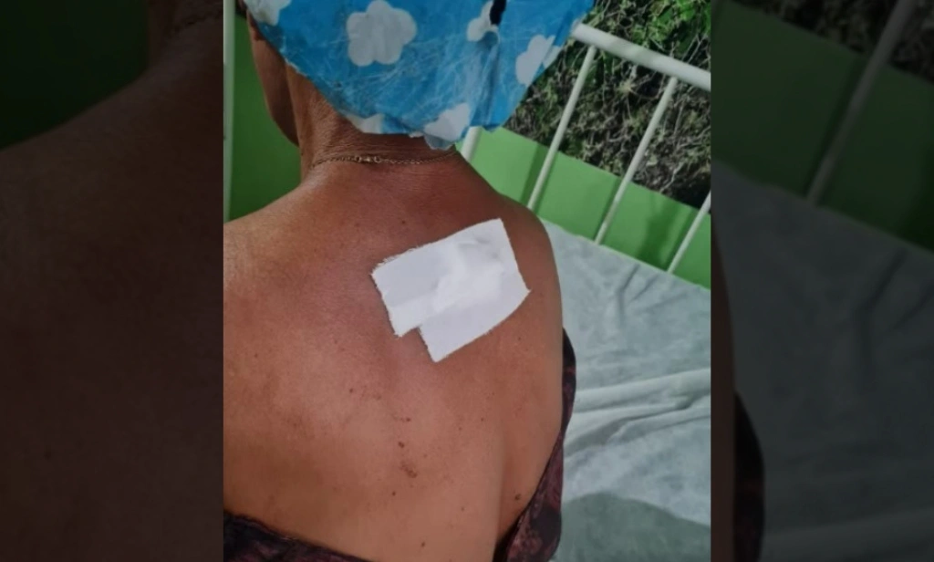 Mãe foi esfaqueada pelo filho
