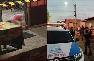 Mulher é executada a tiros na porta de casa na zona Sudeste de Teresina (Foto: Reprodução)