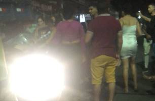 Mulher morre após carro de passeio colidir contra caminhonete na BR-316 em Picos (Foto: Reprodução)