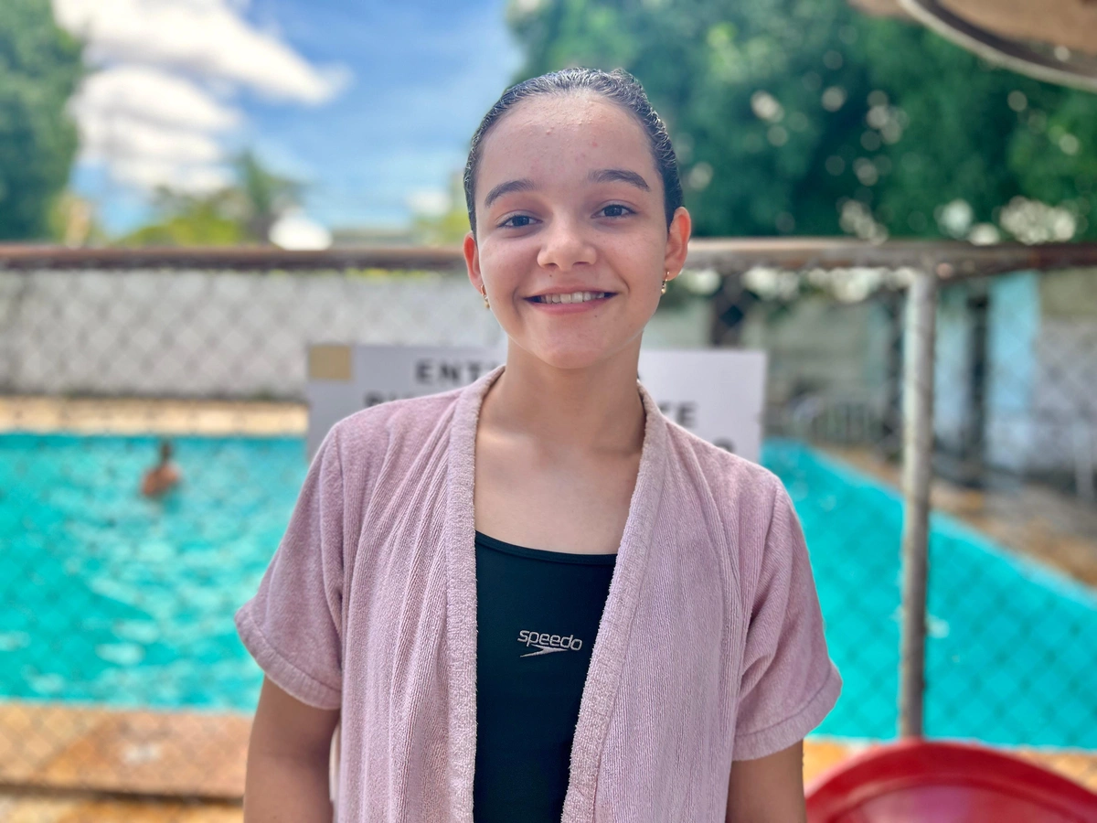 Nadadora Maysa de Miranda