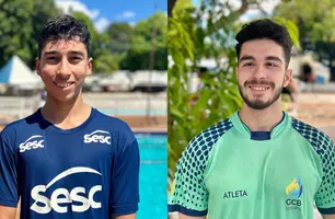 Nadadores quebram recordes no Campeonato Teresinense de Natação (Foto: Pedro Melo/Conecta Piauí)