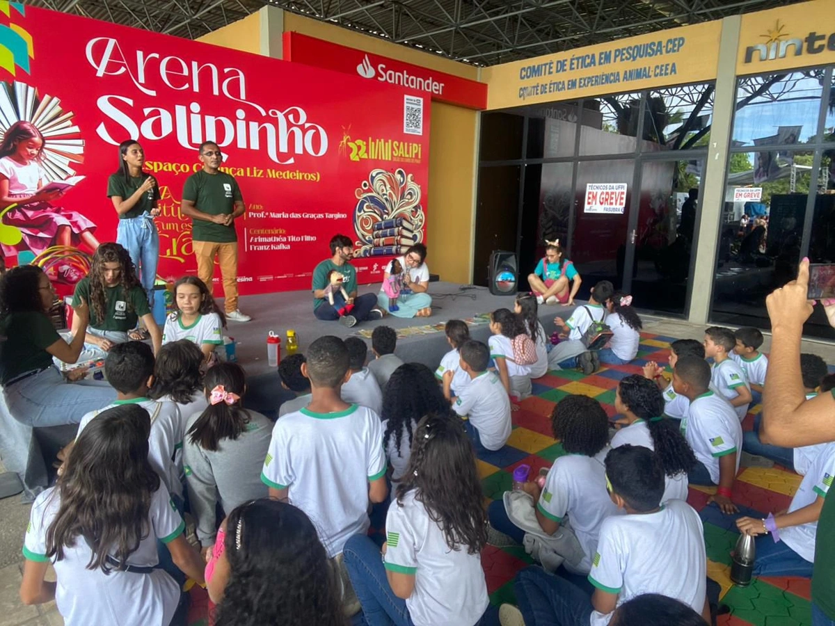 O 22º Salipi conta com um espaço destinado ao público infantil: o SaLiPinho