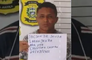 O homem ficou quase cinco meses foragido e estava praticando o crime de violação de domicílio (Foto: Reprodução)