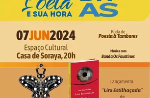 O Poeta e Sua Hora terá música, lançamento de livro, roda de poesias e homenagem a Élio Ferreira (Foto: Divulgação)