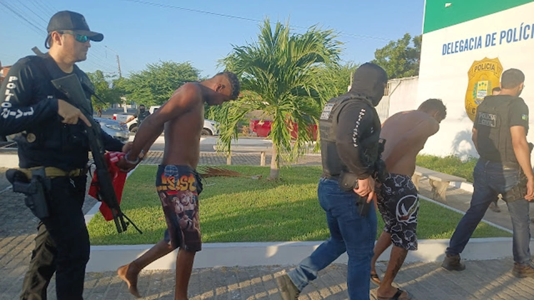 Operação da Polícia Civil prendeu seis em Parnaíba