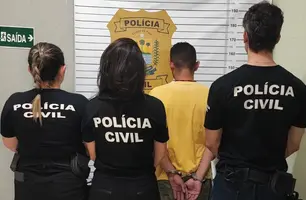 Pai é preso por estuprar seus dois filhos menores de idade (Foto: Polícia Civil do Piauí)