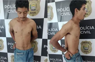 'Pequi': conhecido por tocar o terror é preso na zona Sul de Teresina (Foto: Reprodução)