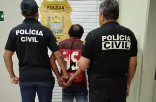 Polícia Civil prende homem por estupro de vulnerável em Parnaíba (Foto: Reprodução)