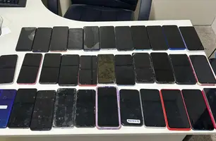 Polícia Civil recupera 34 celulares fruto de roubo e furto em Parnaíba (Foto: Divulgação/Polícia Civil)