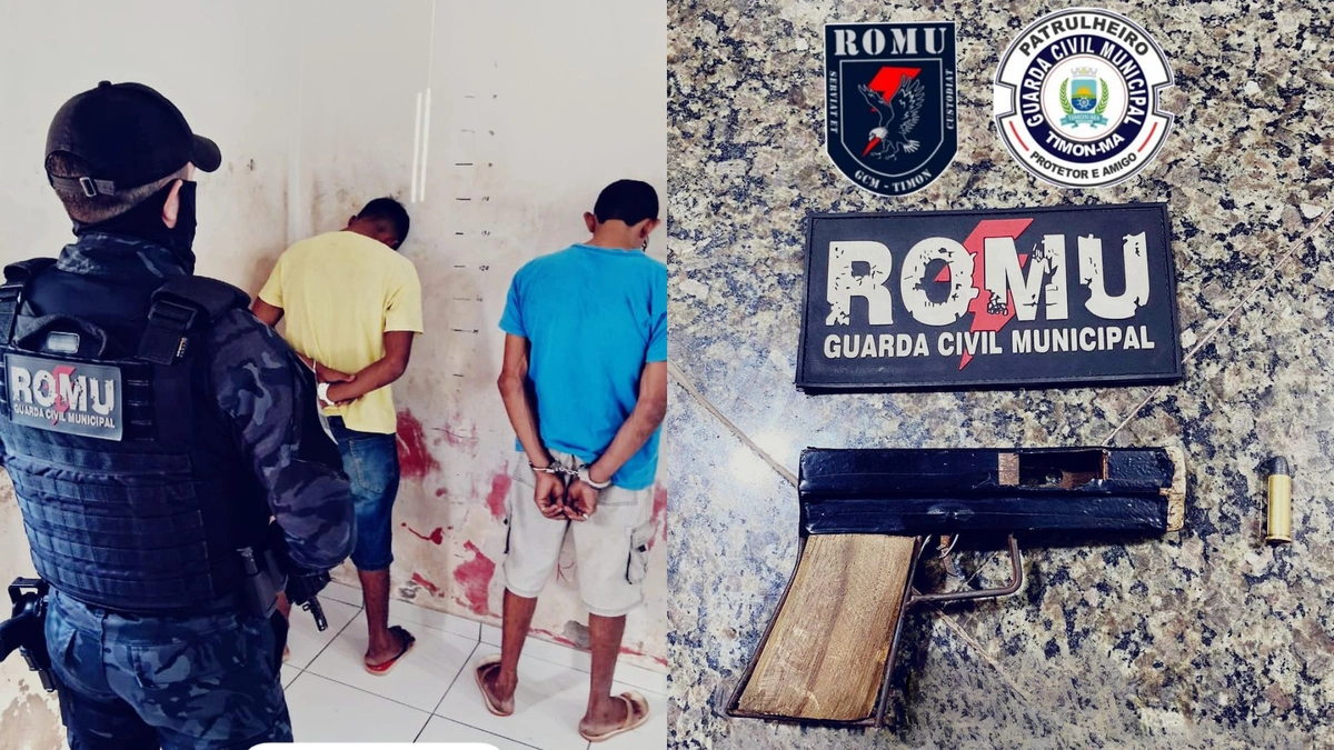 Polícia prende dupla que assaltava mulher em Timon