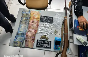 Polícia prende três pessoas em flagrante por tráfico de drogas no Piauí (Foto: Reprodução)