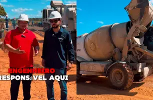 Ponte de Santa Rosa-PI passa em teste de qualidade; deve ser inaugurada em 30 dias (Foto: Reprodução/Instagram)