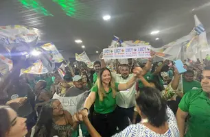 Pré-candidata Lucy realiza reunião com a zona Norte de Teresina (Foto: Alessandra Fonseca/Conecta Piauí)