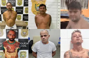 Presos na 'Operação Forasteiros 3' (Foto: Reprodução)