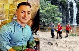 Professor é encontrado morto na Cachoeira do Engenho Velho entre Cocal e Viçosa (Foto: Reprodução)