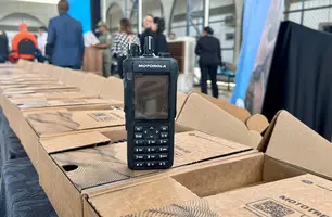 Radiocomunicação da Secretaria de Segurança Pública do Piauí (Foto: Pedro Melo/ Conecta Piauí)