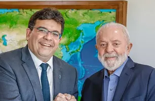 Rafael Fonteles e presidente Lula (Foto: Reprodução)