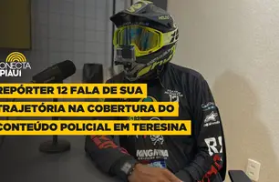 Repórter 12 fala de sua trajetória na cobertura do conteúdo policial em Teresina (Foto: Conecta Piauí)
