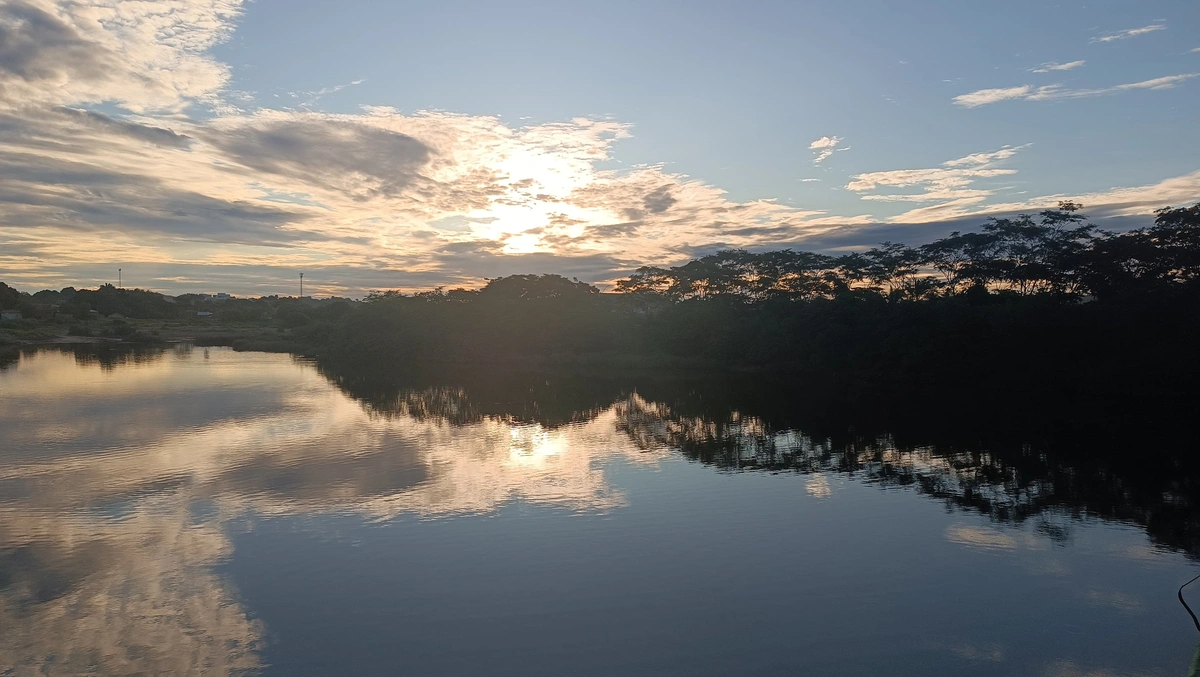 Rio Longá em Esperantina