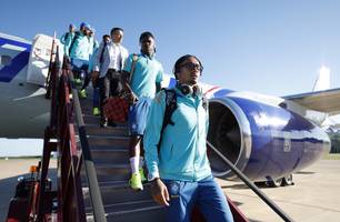 Seleção Brasileira chegou ao Texas para amistoso contra o México (Foto: Rafael Ribeiro/CBF)