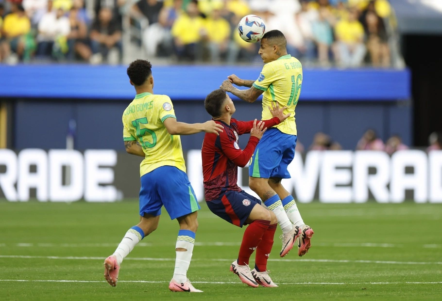 Seleção Brasileira criou várias chances, mas o placar não saiu do zero em Los Angeles