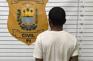 Suspeito de tentar matar os próprios filhos no interior do Piauí (Foto: Reprodução)