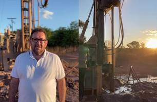 Tertuliano entrega novo poço e amplia fornecimento de água à moradores de Corrente (Foto: Reprodução)