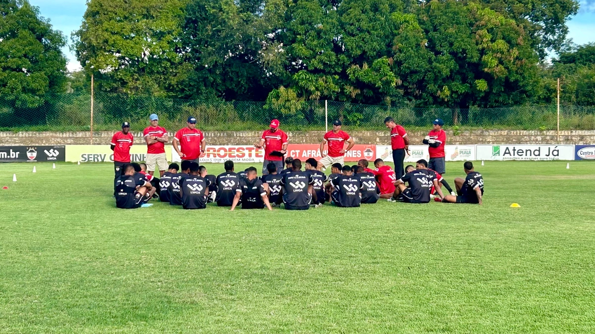 Treino do River-PI