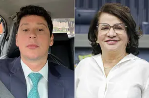 Victor Linhares e Graça Amorim (Foto: Reprodução)