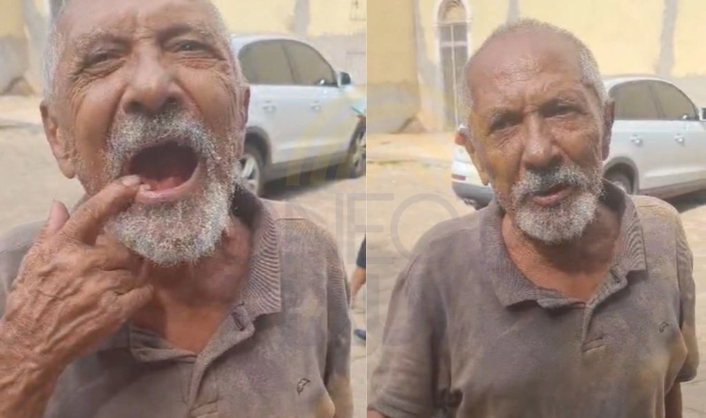 ‘Vou ter que tomar caldo’: idoso tem dentadura roubada enquanto dormia em Teresina