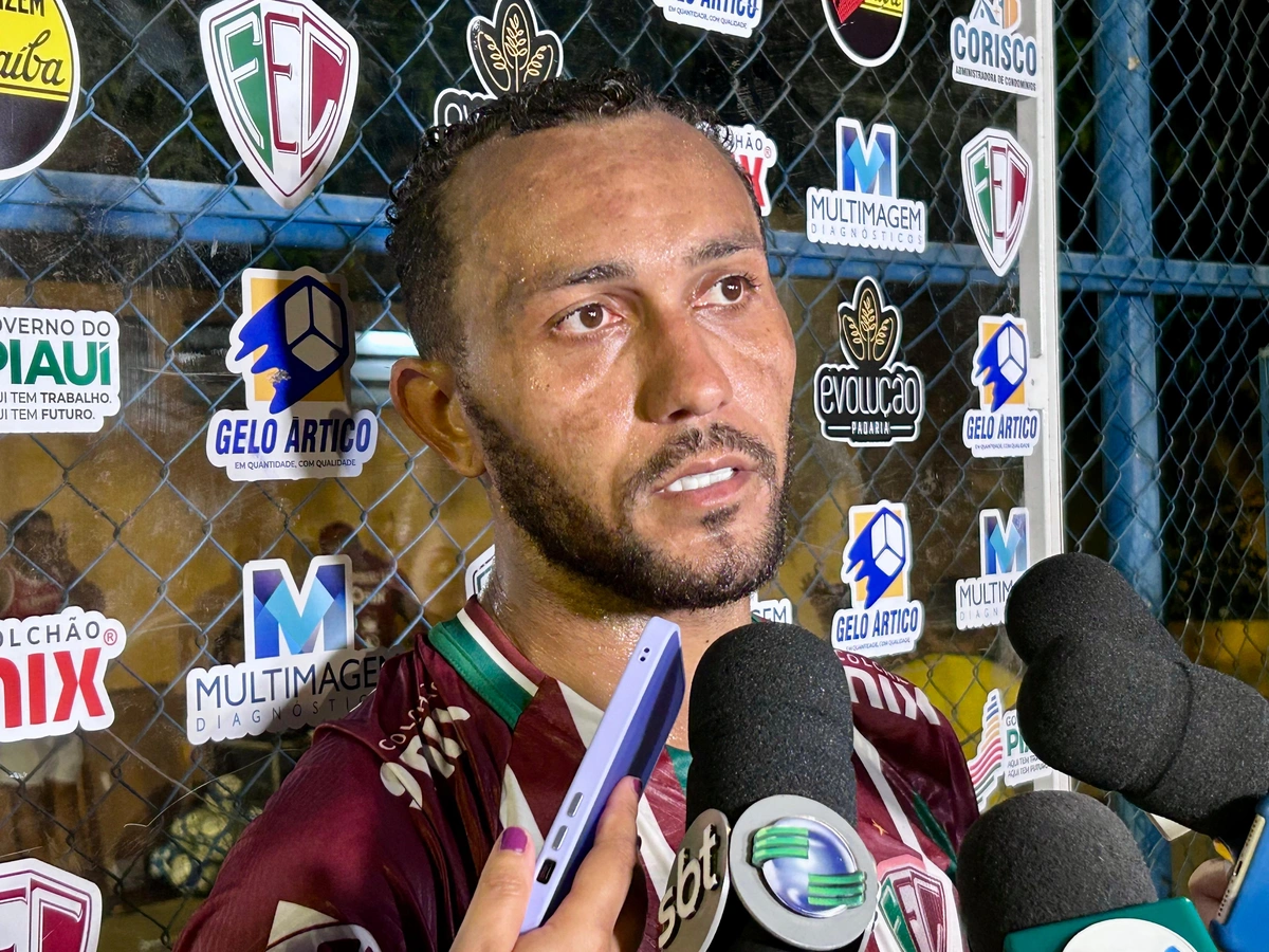 Weslley Smith, artilheiro do Fluminense-PI