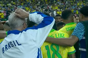A equipe foi eliminada nos pênaltis pelo Uruguai por 4x3 (Foto: Sportv)
