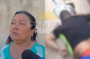 'A gente já sabe quem foi que matou ele', diz irmã de homem morto em Teresina (Foto: Reprodução)