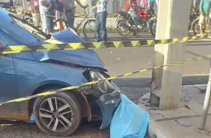 Acidente em Oeiras (Foto: Reprodução)