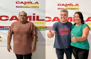 Amauri Rodrigues adere pré campanha de Camila Barbosa em Lagoa do Piauí (Foto: Reproducao)