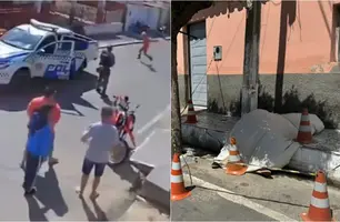 Assaltante é morto após atacar PM com foice no Piauí (Foto: Reprodução)