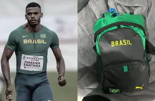 Atleta reclama de kit olímpico fornecido por confederação aos competidores (Foto: Reprodução)