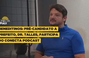 Beneditinos: Pré-candidato a prefeito, Dr. Talles, participa do Conecta Podcast (Foto: Conecta Piauí)