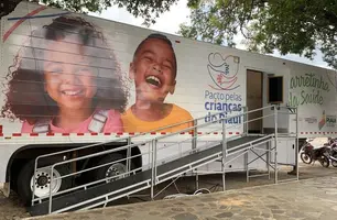 Carretinha da saúde chega a Esperantina para levar atendimentos especializados (Foto: Reprodução)