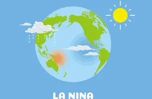 Causado pelo resfriamento das águas superficiais do Pacífico, o fenômeno La Niña influencia chuvas e estiagem em várias partes do Brasil (Foto: Reprodução)